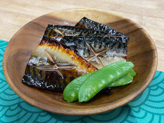 (S)Grilled Saba Mackerel Marinated in Mirin 4pcs